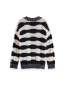 Preview: Scotch & Soda Loose-fit chunky Strickpullover NAVY