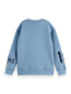 Preview: Scotch & Soda Loose-fit placed artwork Sweatshirt NAVY