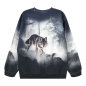 Preview: Molo Sweatshirt Moonlit Wolf-Print