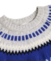 Preview: Molo Wollstrickpullover Nordic Blues Baes wool