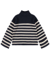 Preview: Molo Strickjacke Govina Blue Cream