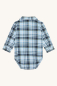 Preview: Hust & Claire HCBoye Fall Check Body-Shirt Iron blue
