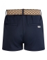 Mobile Preview: INDIAN BLUE JEANS Chino Shorts Gürtel Fresh navy