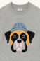 Preview: Hust & Claire HCSejer Bulldog Sweatshirt Tile Grey Melange