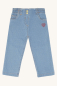 Preview: Hust & Claire HCTheresa Dotty denim Hose Blue Denim