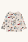 Preview: Hust & Claire HCAnton Badges Langarmshirt Wheat Melange