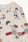 Preview: Hust & Claire HCAnton Badges Langarmshirt Wheat Melange