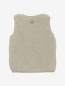 Preview: Huttelihut Weste Wollteddy Cement