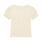 Preview: Huttelihut Basic T-shirt Rib Antique White