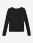 Preview: Creamie Langarmshirt Black