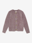 Preview: Creamie Strickjacke mit Glitzer Crushed Berry