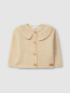 Preview: Laranjinha Baby Strickjacke COLLAR Old Pink