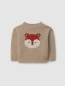 Preview: Laranjinha I5696 Baby Strickpullover Beige