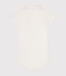 Preview: Petit Bateau Kurzärmeliger Baby-Body mit Polokragen aus Baumwolle