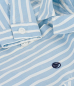 Preview: Petit Bateau Baby-Hemd aus Baumwolle mit Streifen