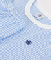 Preview: Petit Bateau Kinder-Kurzpyjama aus Baumwolle mit Streifen