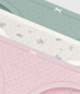 Preview: Petit Bateau Set Kinder-Slips aus Baumwolle mit Blumenlockstickerei