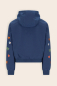 Preview: NoNo Hooded Sweater Heart embro Ensign Blue