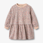Preview: Wheat Sweatkleid Zenia rose dust flowers