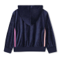 Preview: Billiebush Cardigan aus glänzendem Samt Blue