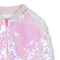 Preview: Billieblush Glitzer-Bomberjacke weiss