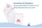 Preview: Hansekind Geschenkeset 2-teilig Hausboot rosa