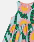 Mobile Preview: Stella McCartney Sommerkleid mit grafischem Blumen-Print