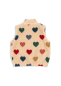 Preview: Konges Sløjd JODY TEDDY Weste GRS bon coeur coloré