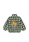 Preview: Konges Sløjd JODY Teddyjacke Green Check
