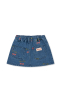 Preview: Konges Sløjd Magot denim Rock ma grande cerise