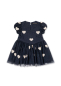 Preview: Konges Sløjd  HEARTLILY Kleid Couer Night Sky