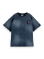 Preview: Scotch & Soda Back artwork loosefit Tshirt Carbon