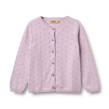 Wheat Mädchen Strickjacke in lavender