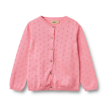 Wheat Knit Cardigan bubblegum