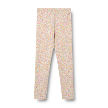 Wheat Jersey Leggings Jules blush flower meadow
