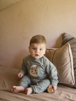 Preview: Minymo Sweatshirt Lily Pad