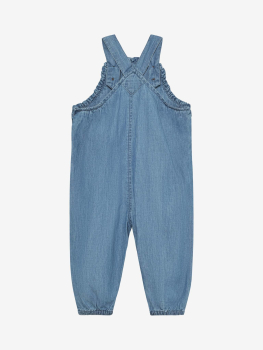 Minymo Baby Overall Chambray Faded Denim