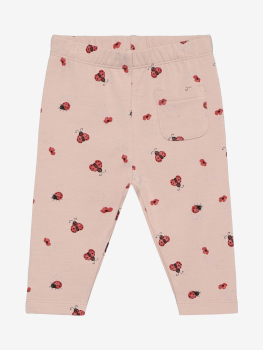 Minymo Pants AOP Sweat Peach Whip