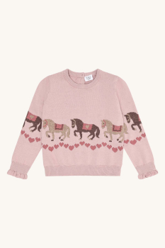 Hust & Claire HCPani horse Strickpullover Adobe Rose
