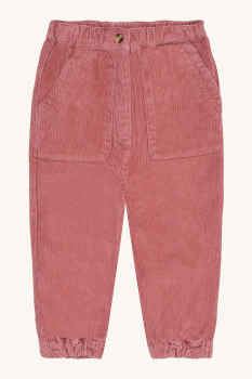 Hust & Claire HCTammy solid corduroy Cargo pants Dry rose