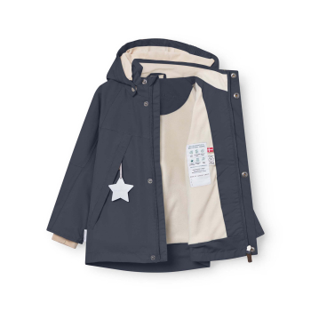 Preview: Mini A Ture Sommerjacke MATVALON Ombre blue gefüttert