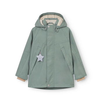 Mini A Ture Übergangsjacke MATVALON Granite green gefüttert