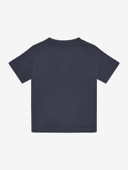 Preview: Minymo T-shirt Pirat Blue Shadow mit Wendepaillette