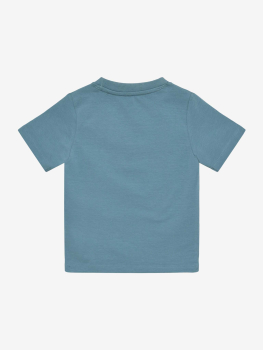 Preview: Minymo T-shirt Odyssey Gray mit Wendepailletten