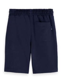 Preview: Scotch & Soda CORE logo badge sweatshorts Sky Captain