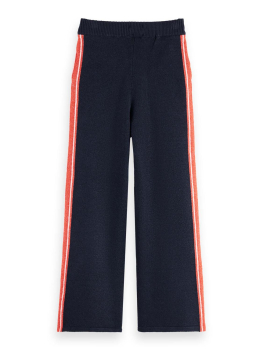 Scotch & Soda Sporty straight-leg knitted Sweathose NAVY