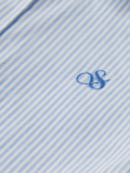Preview: Scotch & Soda CORE Yarndyed striped oxford Hemd Blue Stripe