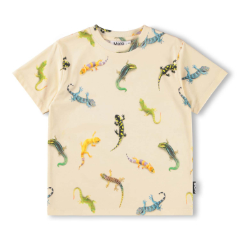 Molo T-shirts Riley Geckos Light