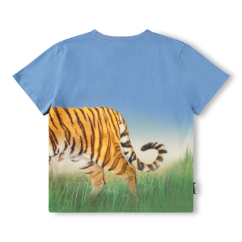 Preview: Molo T-shirts Tiger on Blue