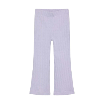 En Fant Leggings Pointelle Purple Heather
